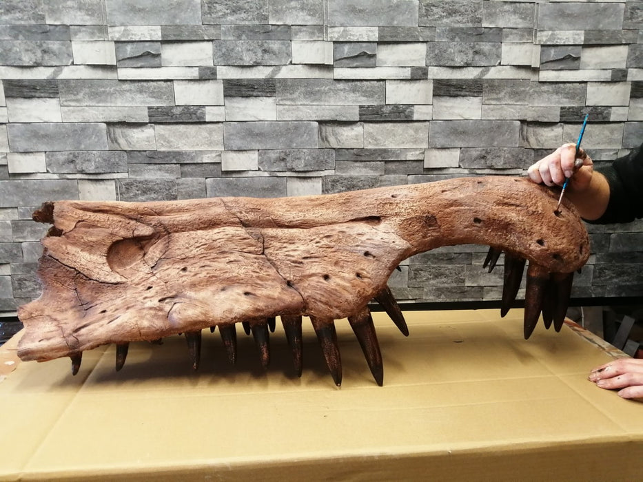 Spinosaurus aegyptiacus Life Size Rostrum With Teeth The